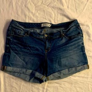 Torrid Jean Shorts